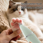 ZEZGI New Four-in-One Pet Grooming Clipper with Multiple Attachments for Cats and Dogs