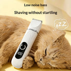 ZEZGI New Four-in-One Pet Grooming Clipper with Multiple Attachments for Cats and Dogs