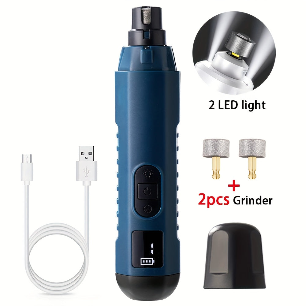 ZEZGI™ Pet Nail Grinder – Safe & Gentle Electric Trimmer for Dogs & Cats 🐶@🐱