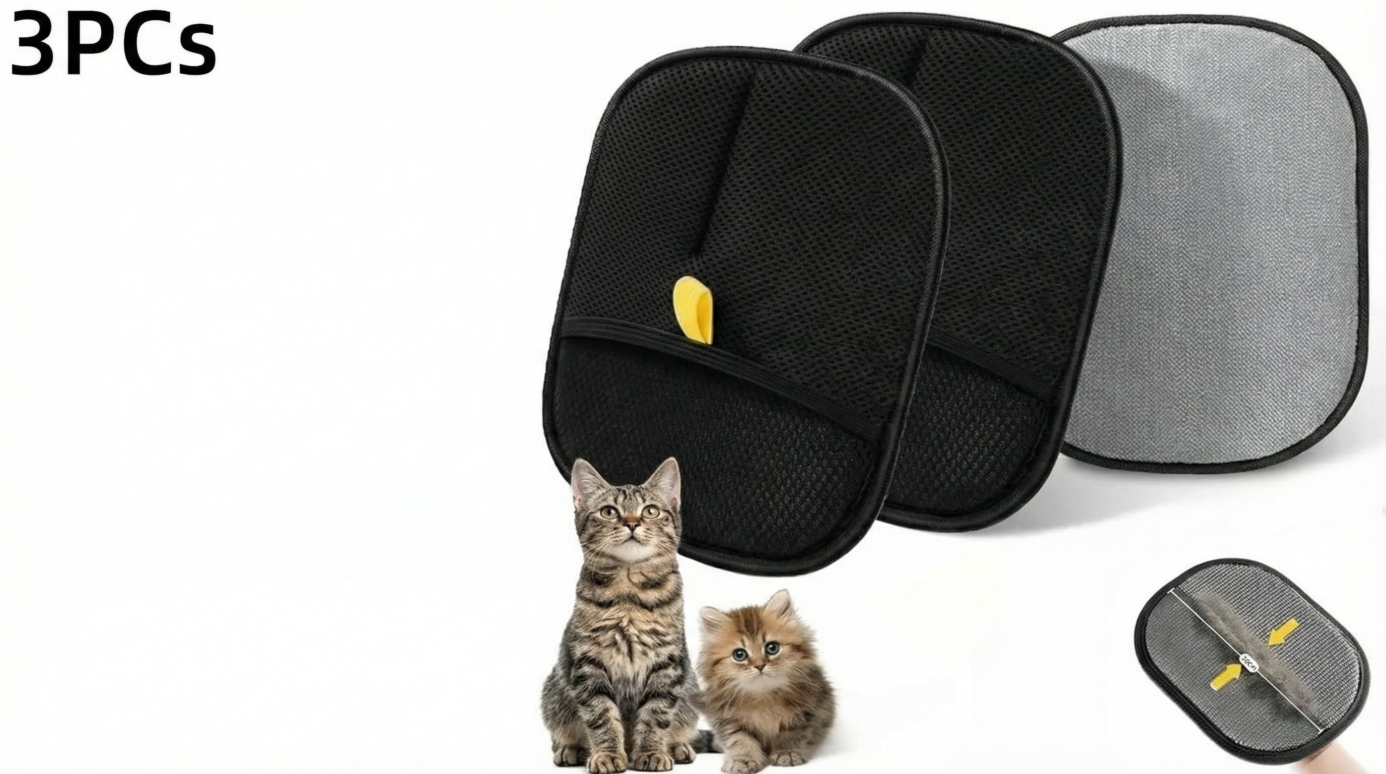 ZEZGI™ Pet Hair Cleaning Removal Gloves  – Gentle Fur Removal & Massage for Cats & Dogs 🇺🇸eaning Tools 1~4pcs