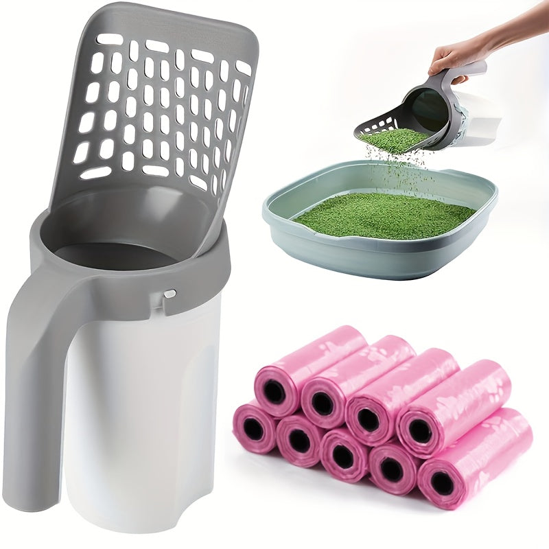 ZEZGI™ Clean Cat Litter Scoop – Mess-Free & Hygienic Cleaning Z-uk