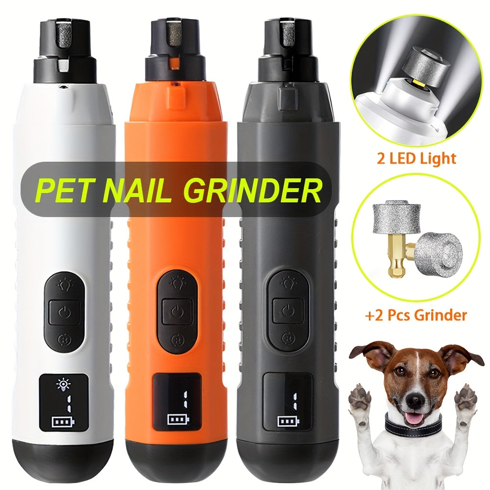 ZEZGI™ Pet Nail Grinder – Safe & Gentle Electric Trimmer for Dogs & Cats 🐶@🐱