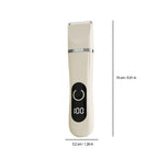 ZEZGI New Four-in-One Pet Grooming Clipper with Multiple Attachments for Cats and Dogs