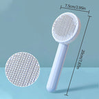 ZEZGI™ Pet Deshedding Comb – Gentle Fur Removal & Massage for Cats & Dogs 🇺🇸